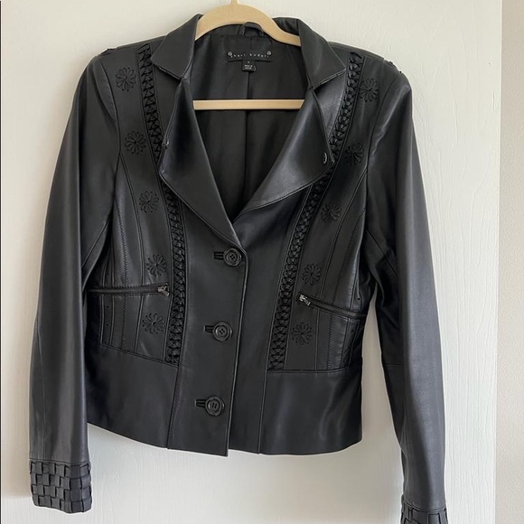 Jackets & Blazers - Sheri Bodell leather jacket